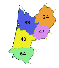 carte de la région