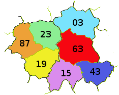 carte de la région