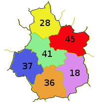 carte de la région