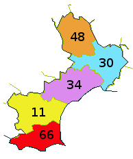 carte de la région