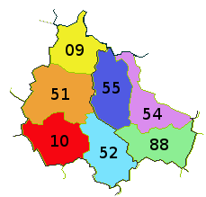 carte de la région