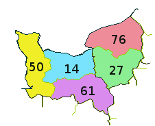 carte de la région