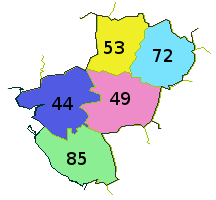 carte de la région