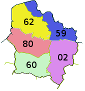 carte de la région